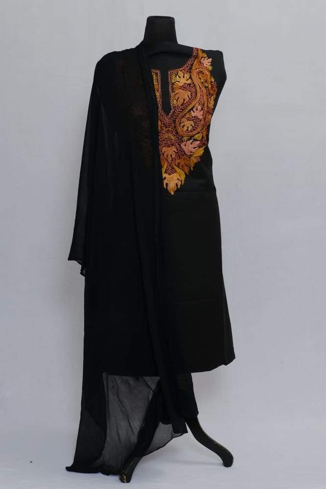 Salwar suit in sales black colour