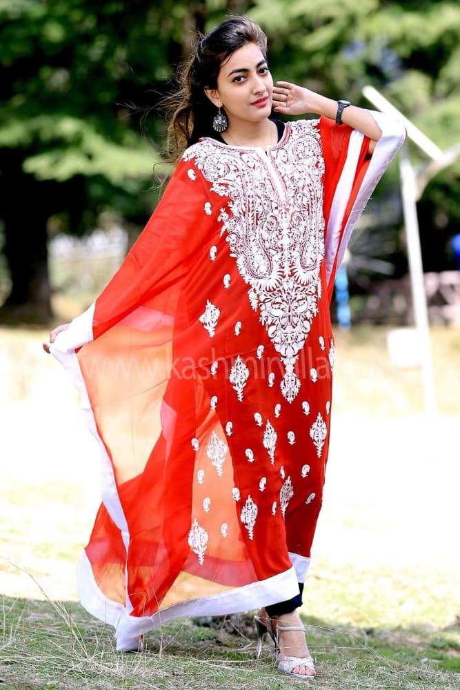 Fancy Red Kaftan Set - Beautiful Kaftans - Chic Dresses