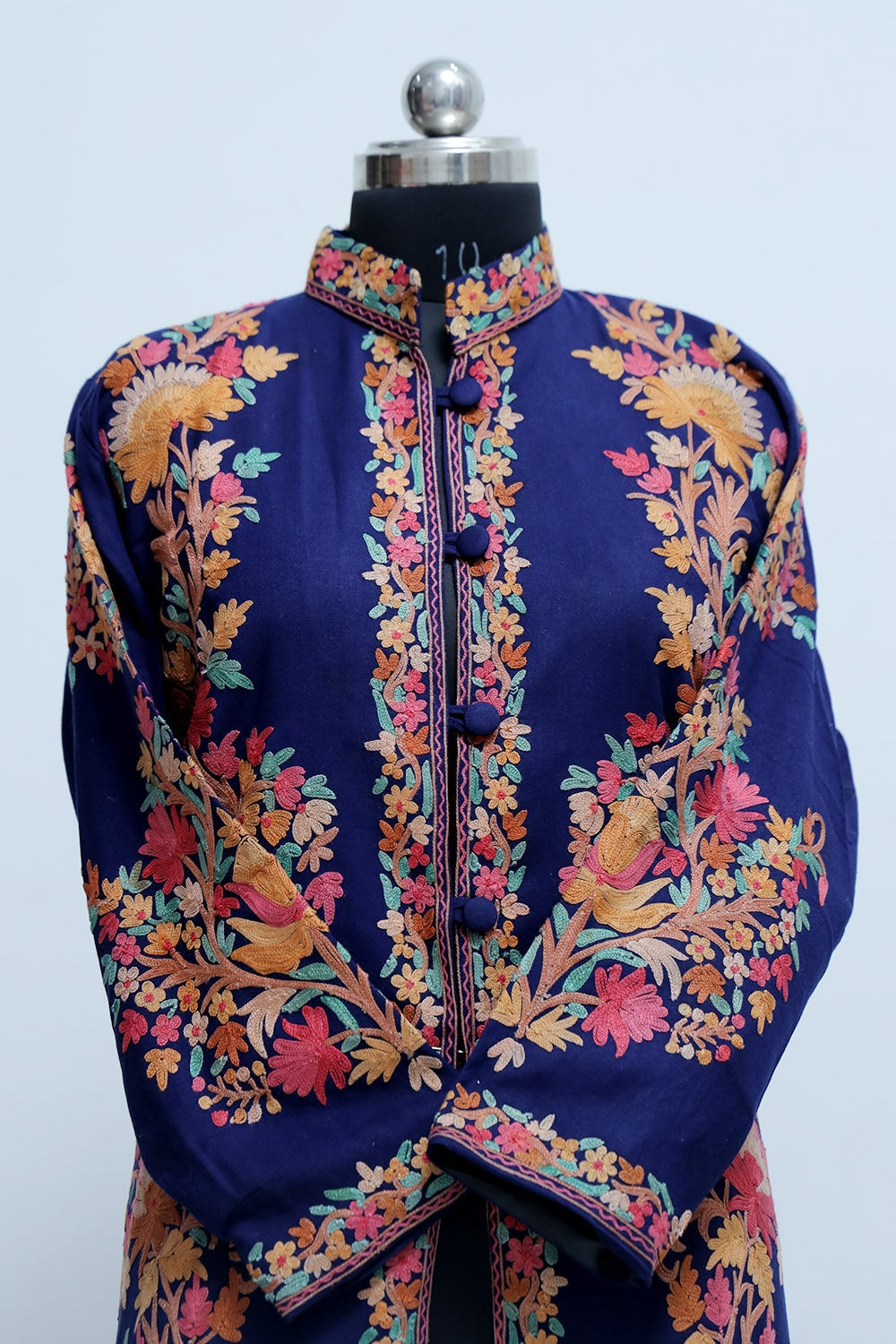 Coats & Jackets | Womens Róhe Embroidered Floral Jacket Raspberry Red »  Lucysally