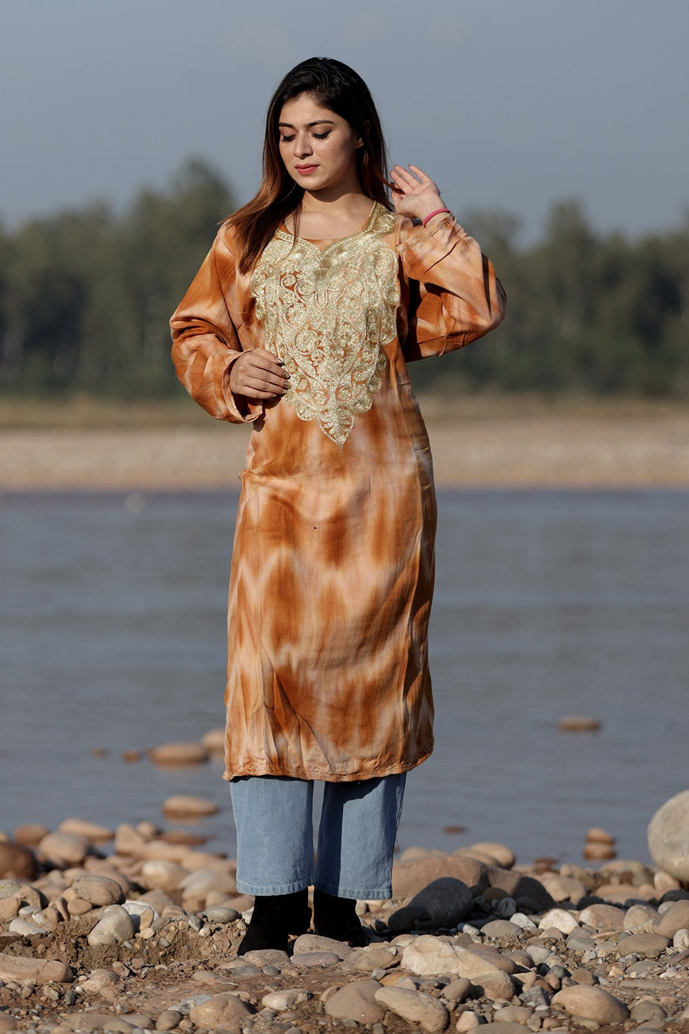 Kashmiri phiran cheap female