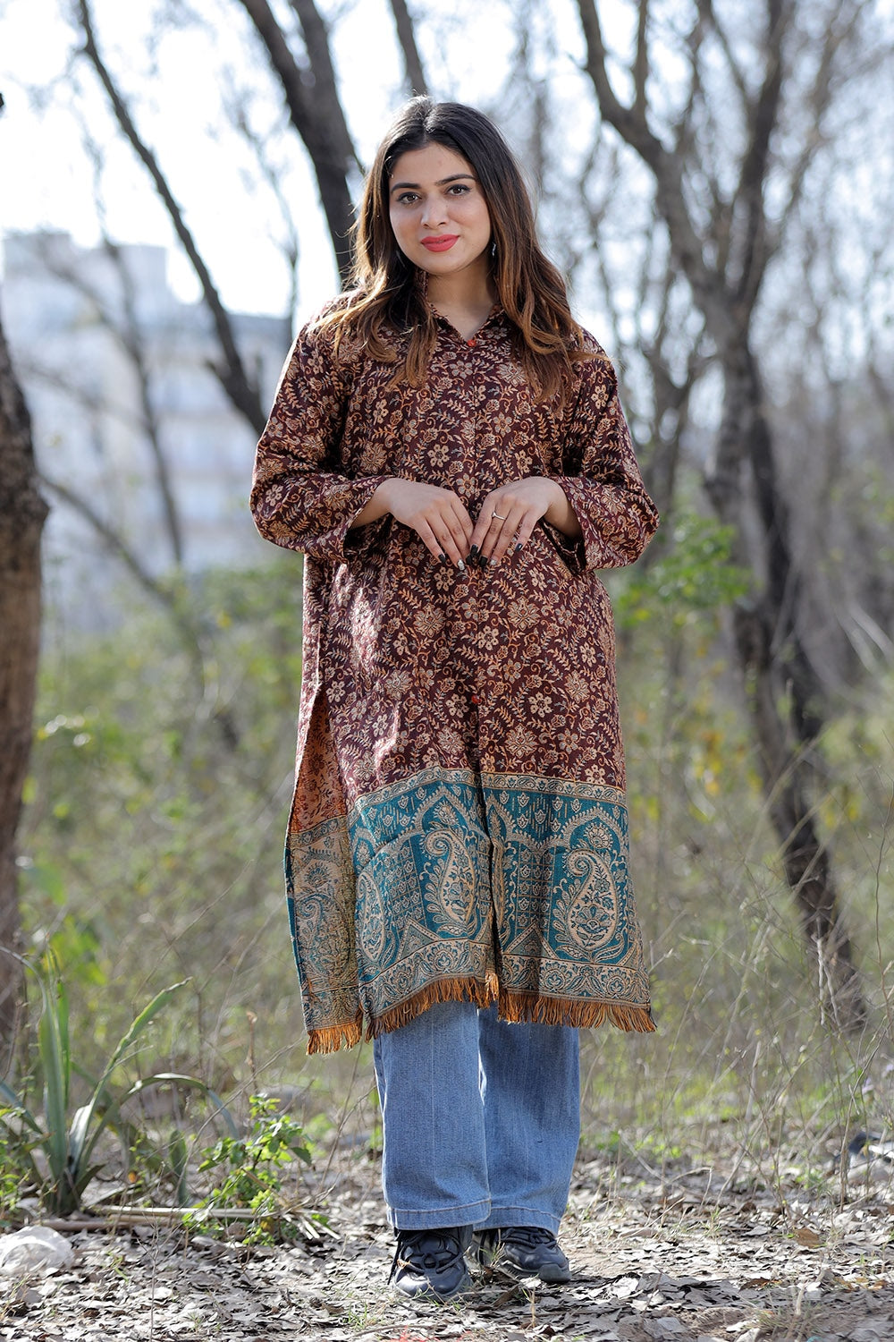 Buy woolen best sale kurti online