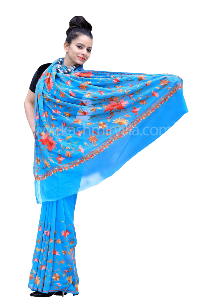 Buy TODAY DEAL Women's Rama & Firozi Colour Cotton Silk Saree With Blouse  pack of 2 Online at Best Prices in India - JioMart.